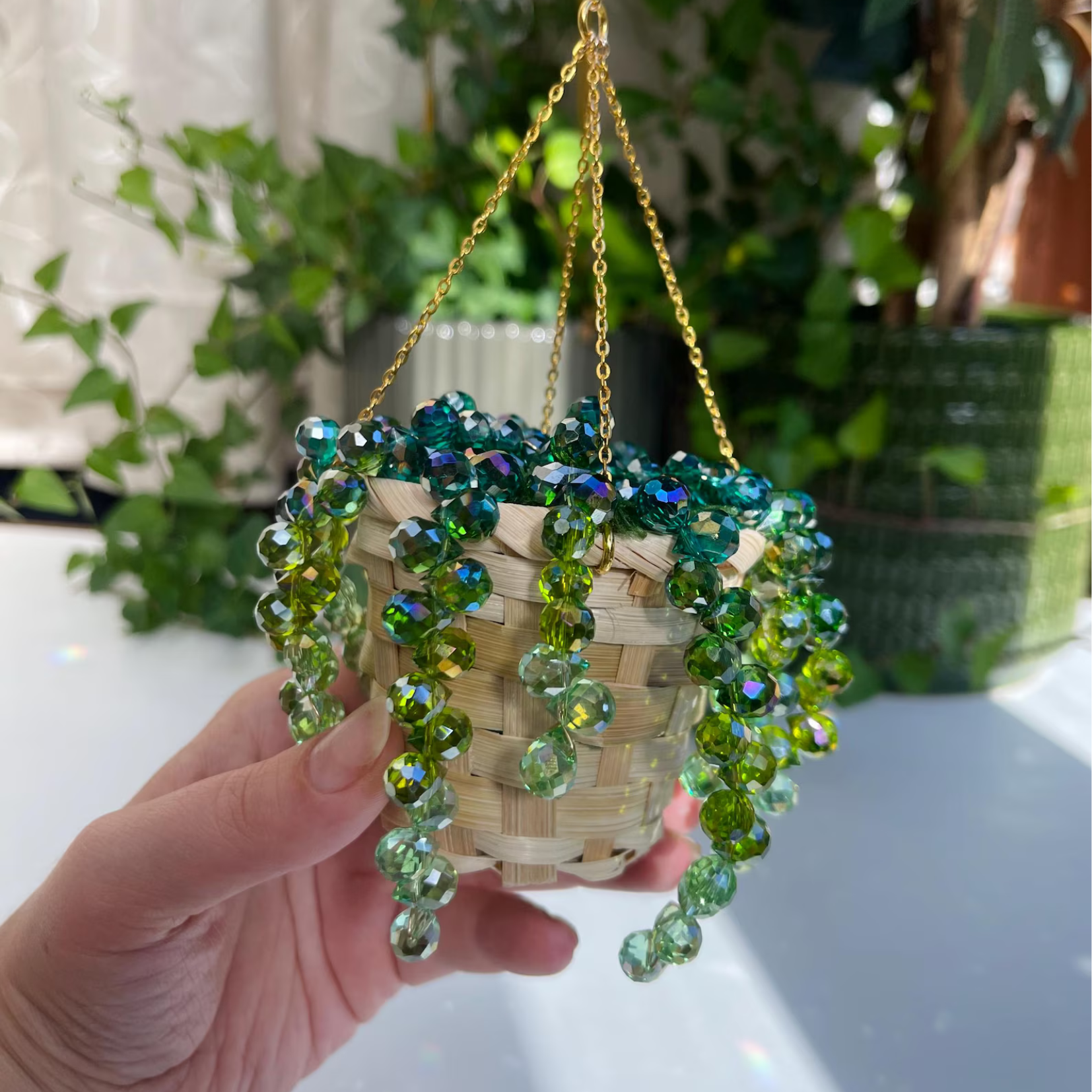 Mati's Plant Suncatcher -